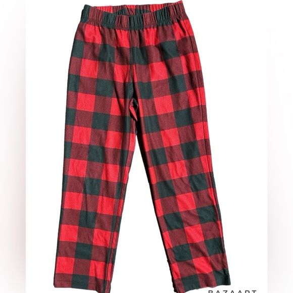 Old Navy Boys Fleece Christmas Santa 2PC Pajama Set Size 10-12 - Picture 3 of 4